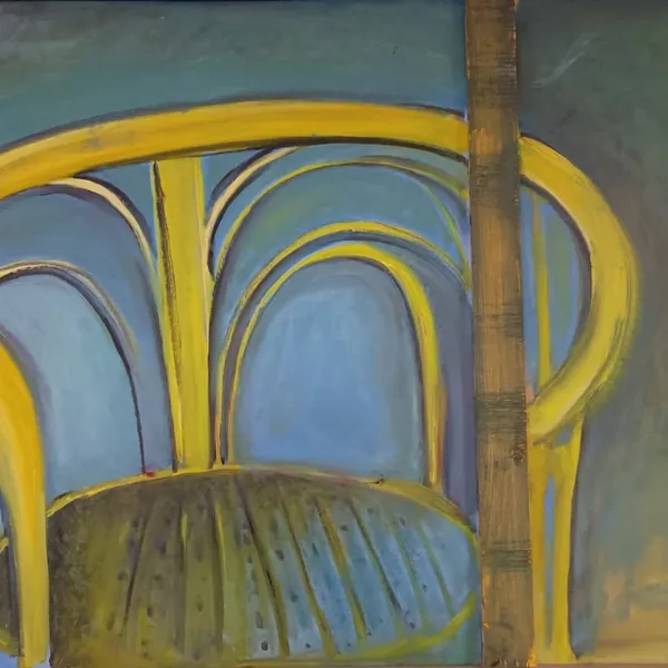 Pintura Camas y Sillones I por María Cristina Ibarrondo
