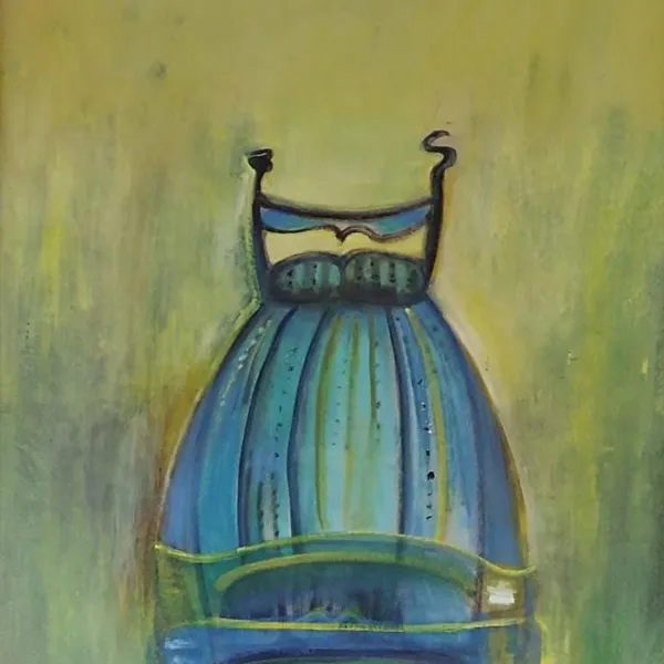 Pintura Camas y Sillones IV por María Cristina Ibarrondo