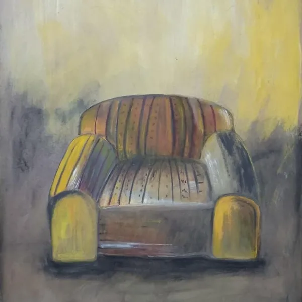 Pintura Camas y Sillones V por María Cristina Ibarrondo