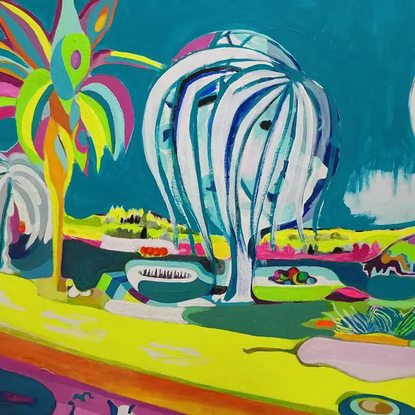 Pintura El Parque II por María Cristina Ibarrondo