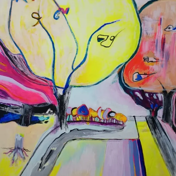 Pintura El Parque IX por María Cristina Ibarrondo